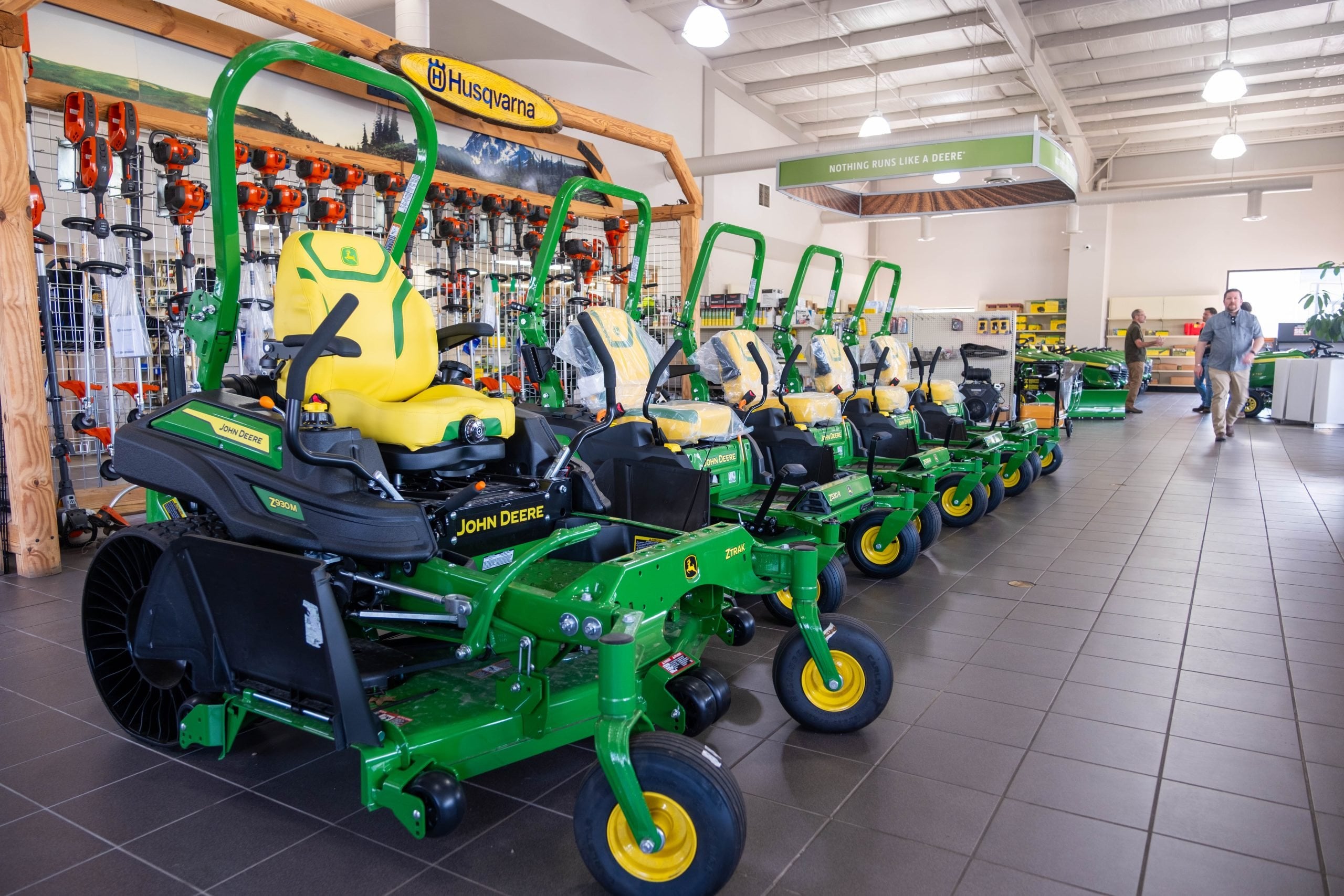 John Deere zero turn mowers