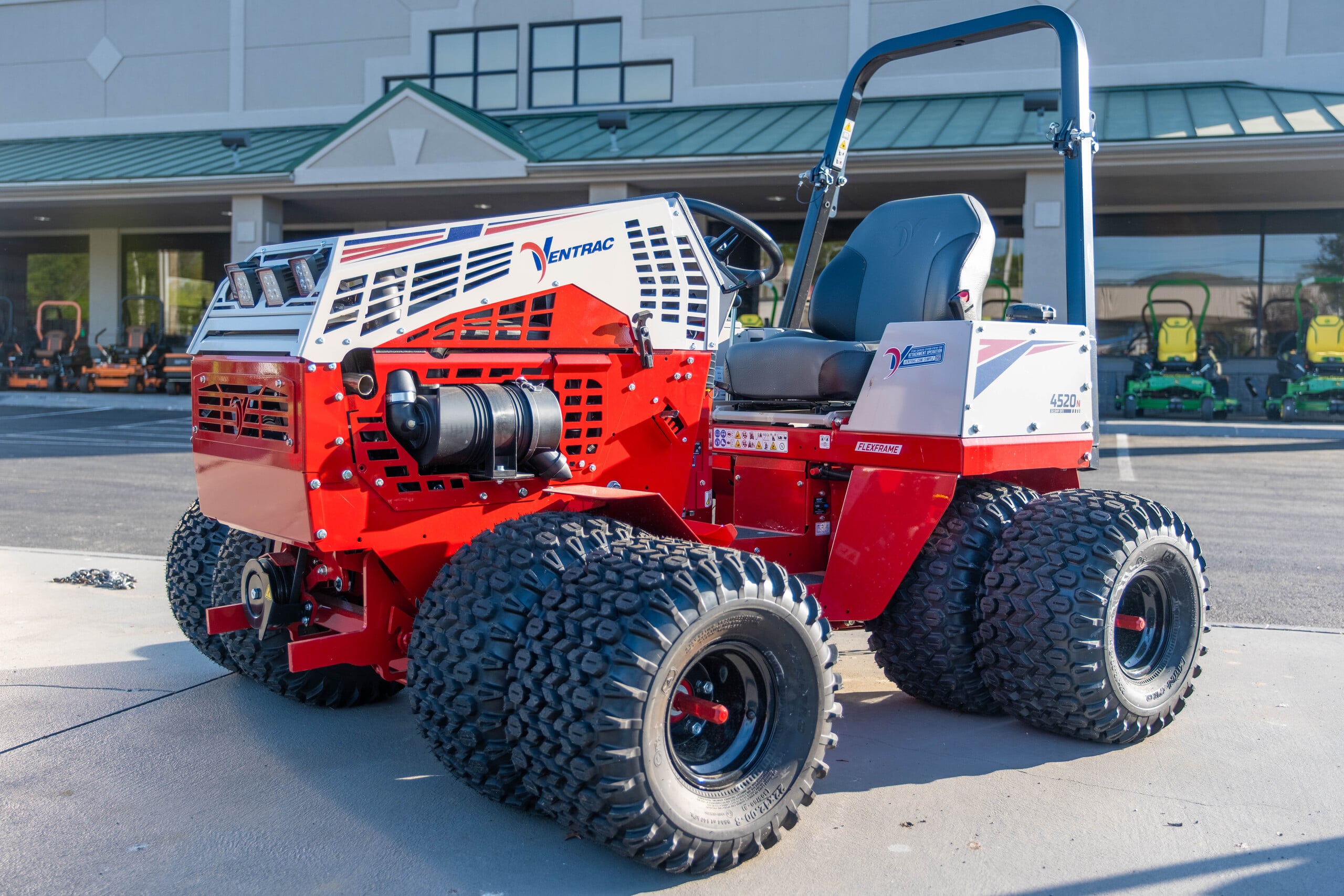 ventrac machine out front